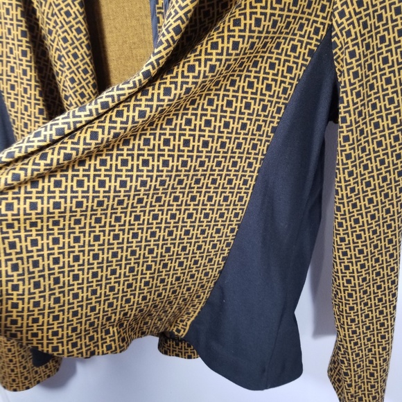 My collection cardigan size L black/Yellow print - Picture 3 of 6